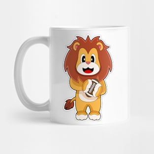 Lion American Football Sports Mug